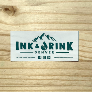 Ink & Drink Sticker